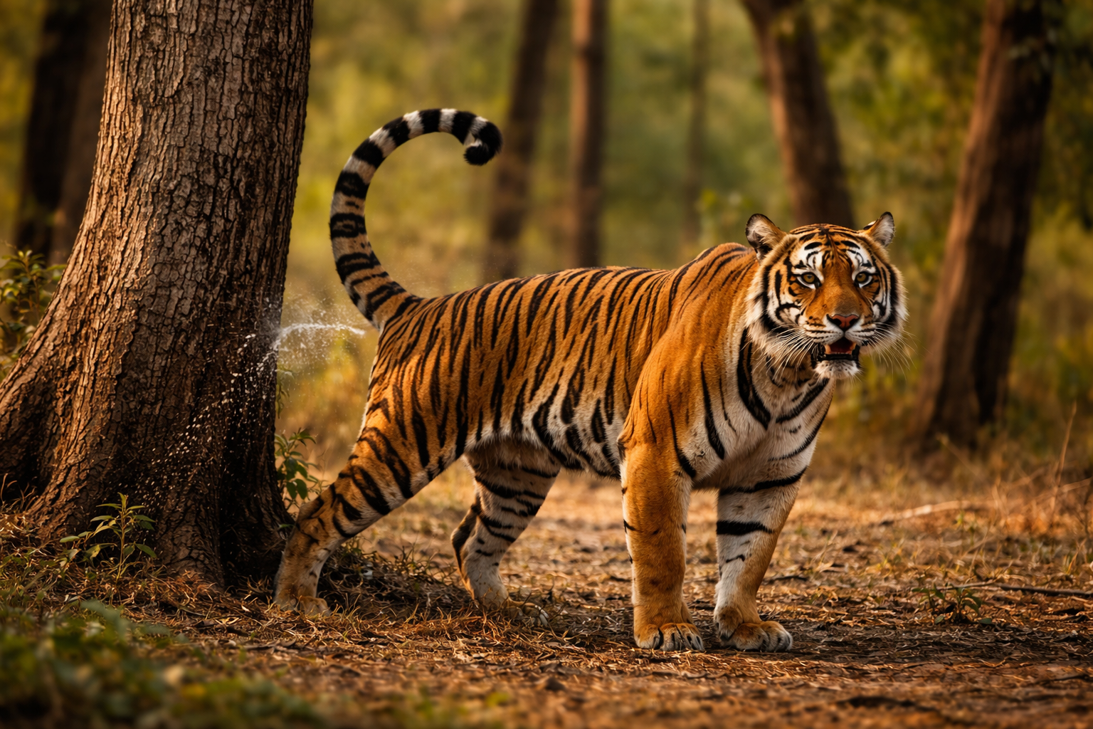 Understanding Tiger Territories in Kanha